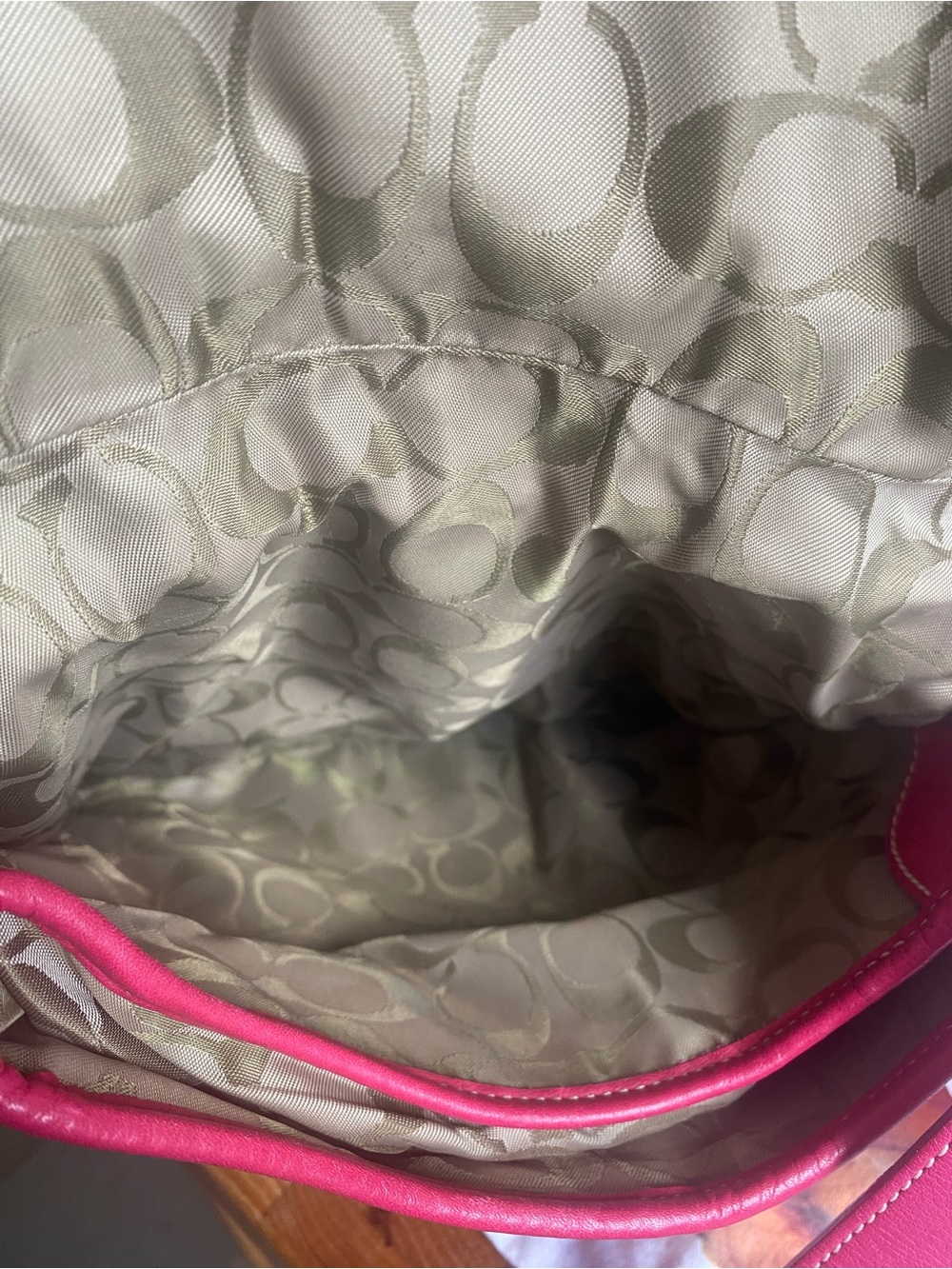 Coach Soho Pink Pebbled Leather Shoulder Bag Hobo EUC Adj Strap Y2K Buckle 4296 - Picture 8 of 10